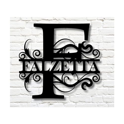 Custom Metal Signs | Metal Name Sign | Metal Wall