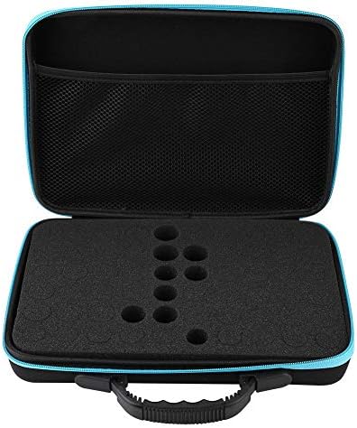 Miniatura 4 de Estuche de transporte de aceite esencial para 60 botellas de 0.2 fl oz, 0.3 fl oz, 0.5 fl oz con asa para aceites perfumados, bolsa de transporte de