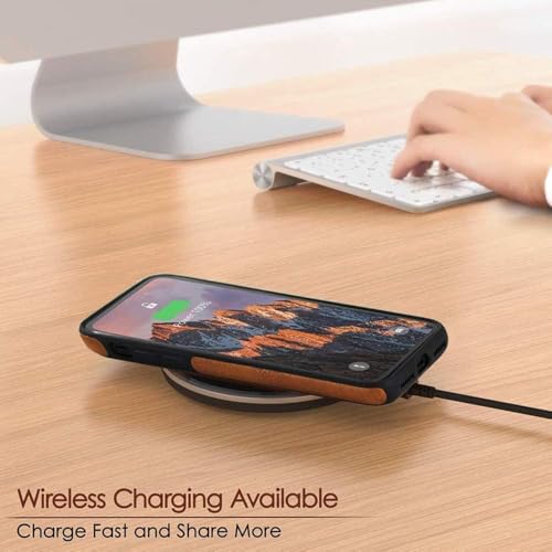 Image of iPhone XR Premium Pu Leather Back Cover Case Drop Camera Protection Anti Scratch Cover Case for iPhone XR Brown