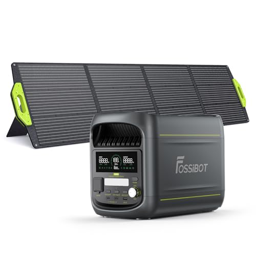 【超美品】FOSSiBOT F1800 ポータブル電源 本体 Amazon.co.jp: FOSSiBOT F1800 ポータブル電源 200W セット リン酸鉄