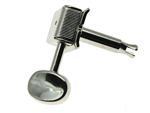 Dopro Nickel Split Shaft Vintage Guitar Tuning Keys Pegs Guitar Tuners Machine Heads for Strat Tele, Right Handed - Image 4