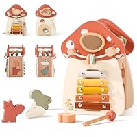 Amazon | Mamimami Home アクティビティキューブ 木製 型はめ