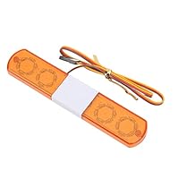 Alomejor Feux De Voiture RC, 4 Modes Clignotants Simulation Police Night Flash Système D'éclairage LED Pour 1/8 1/10 RC Cars(Bleu