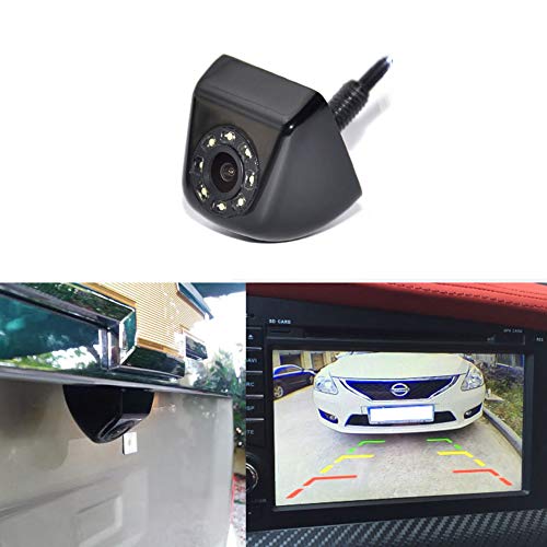 LFJNET Univeral Metal Dynamic Trajectory Parking System Car Rear View Camera Backup LED