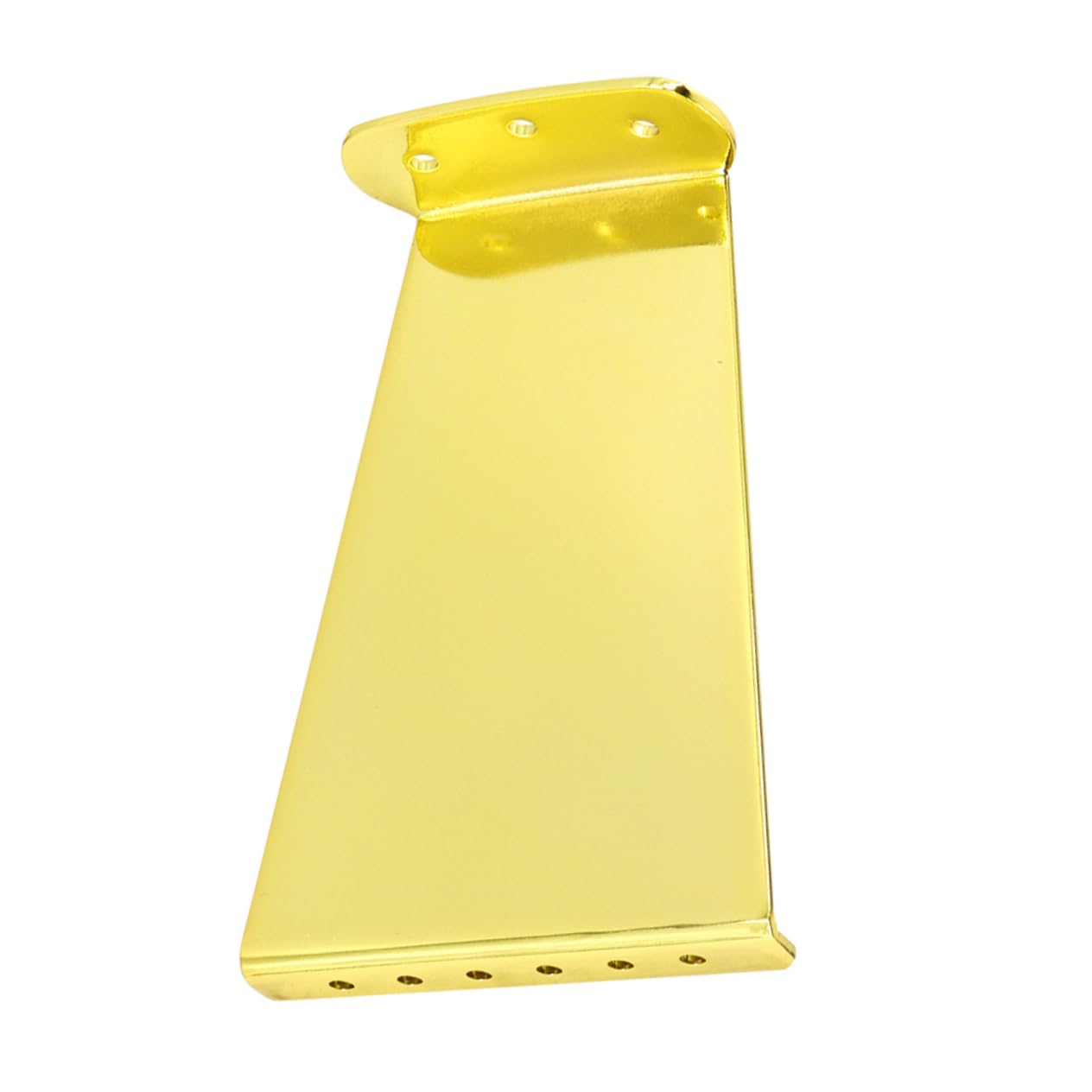 BESPORTBLE 6-string Jazz Guitar Tailpiece Acoustic Guitar Bridge Saddle Metal Replacement Part Easy Install Ga433