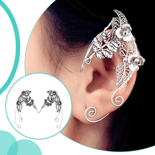 NHPY 1 Paar Elfenohren ear cuff, Elfen ohren damen, Elfenohren kinder, Fairy ears, Elfenohren schmuck
