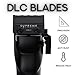 Supreme Trimmer Darkstar 72 Clipper with Magnetic Vector Motor | 180 Min Run Time, 9000 RPM Barber Hair Clipper | Low Noise, Professional Clipper DLC Blades | STC72