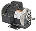 Dayton 1/2 HP General Purpose Motor,Capacitor-Start,3450 Nameplate RPM,Voltage 115/230,Frame 56