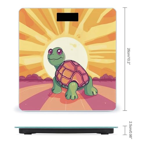 Báscula digital de baño con capacidad 400 lb y pantalla LCD miniatura 2