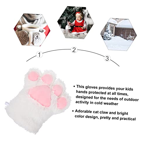 Bear Claw Gloves Cosplay Cat Gloves for Boys and Girls Women Toddlers Comfort Warmth Fun4