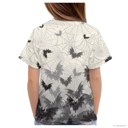 Image of Renewold Kids Novelty T-Shirt for Girls Boys Short Sleeve Crewneck Summer Tee Soft Breathable Graphic Shirt for Age 2-16