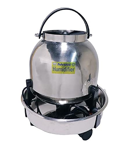 5L Humidifier for Room,Cool Mist Humidifier for Home,Bedroom Ultrasonic Humidifier for Cold and Cough Relief,Ultrasonic, 360°| Area Covered 350sq ft By Advance