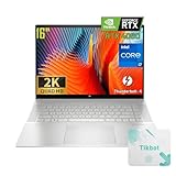 HP - Laptop Envy 16 polegadas WQXGA 2K com tela sensível ao toque - Intel Core i7-13700H (até 5,0 GHz) - NVIDIA GeForce RTX 4060-2 x Thunderbolt - com mouse pad (16 GB de RAM | SSD PCIe de 1 TB)