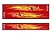 White Water Archery WWA Grim Reaper Reap It Flames Red Solid Color Stabilizer Wrap Choose Length Width 7, 2.8