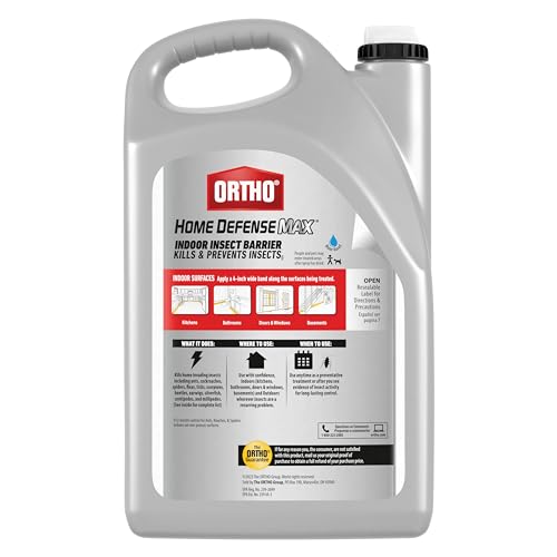 Image of Ortho Home Defense Max Indoor Insect Barrier Refill, 1 gal. (2-Pack) | Home Bug Killer Refill for Extended Reach Comfort Wand, Kills Ants, Roaches, Spiders, Fleas and Ticks
