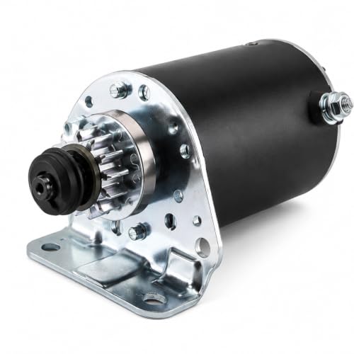 Image of Starter Motor for Briggs & Stratton 693551, 12V 14-Tooth Gear
