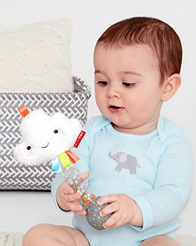 Image of Skip Hop Silver Lining Cloud Rattle, Rainstick, 0.15 Pounds