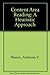 Content Area Reading: A Heuristic Approach