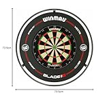 Winmau Plasma Dartboard Light in Black – Ultimate Surround Dart Board Lighting – Slim Design LED Surround Ring for 360° Shadow-Free Illumination - Image 8