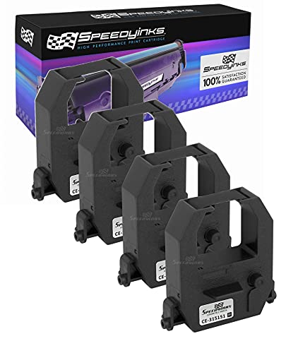Cinta compatible negra para Amano CE315151, pack 4 miniatura 1