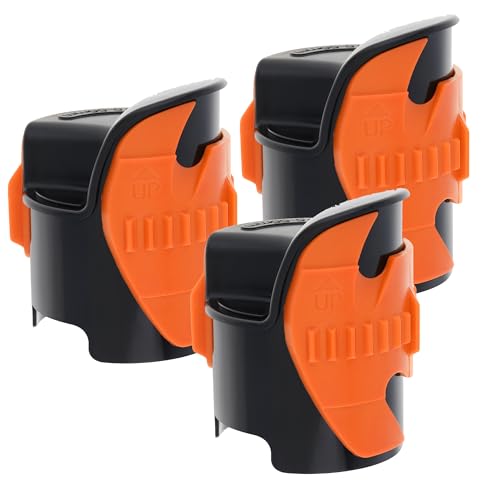 Image of Windance Pack of 3, Motorcycle Fork Seal Saver Cleaner 45mm-55mm,Front Fork Seal Clean Tool, Shock Repairing Absorber Tool (Orange 3 Pack)