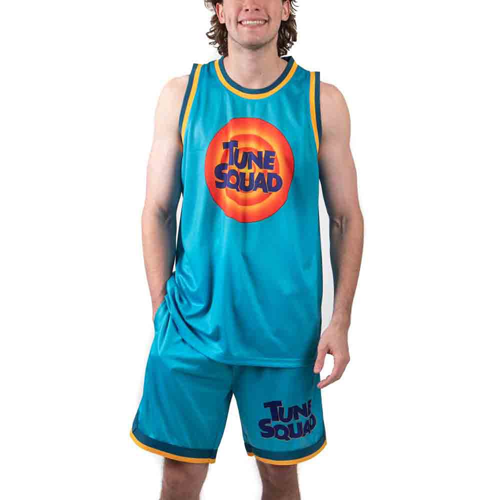 BioworldMens Space Jam Tune Squad Cosplay Basketball Jersey Set
