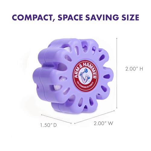 Arm & Hammer OdorBusterz ShapeMATE™, Lavender Flower, 4 Count – Decorative Odor Eliminator for Small Spaces - image 6