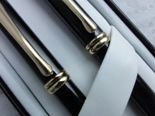 Cross Made in The USA Townsend Black Lacquer and 23k Gold and 0.5MM Lead Pencil Combo .!!!!Rare