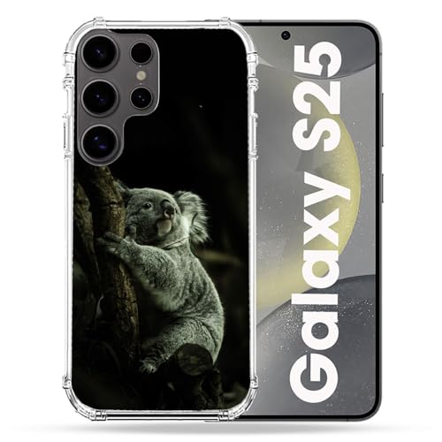 Coque Samsung Galaxy S25 Cokitec antichoc contre les chutes koala noir