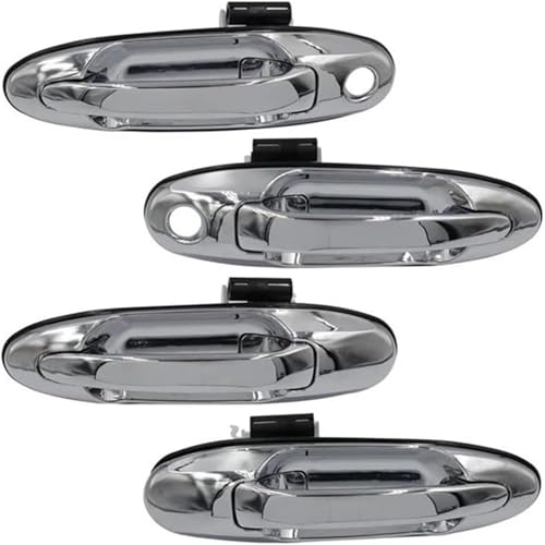 Poignée de porte extérieure pour Toyota Land Cruiser - Pièce de rechange d'origine noire pour portière avant