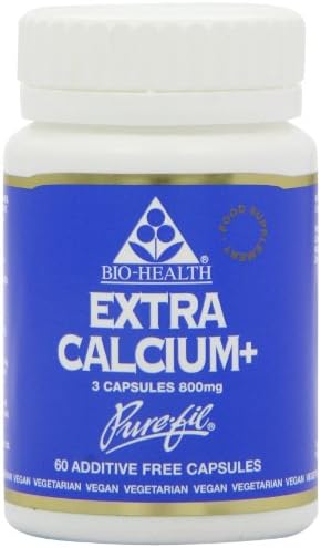 Bio Health Extra Calcium Magnesium Zinc and Vitamin D - Vegetarian Capsules by Bio-health