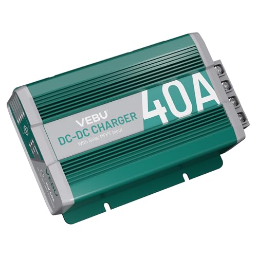 12V 40A DC-DC Charger with MPPT for RVs and Boats