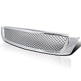 Spec-D Tuning Chrome Front Grill Grille Compatible with 2000-2005 Cadillac Deville