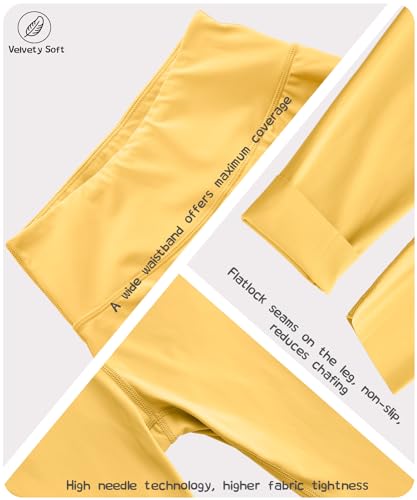 Girls High-Waist Skirted Leggings Cute Athletic Pants with Ruffle Pleated Dance Yoga Workout Activewear4