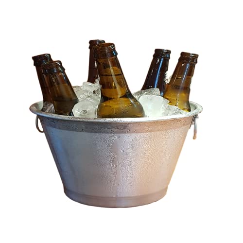 Balde Gelo E Cerveja Kit10 unidades para acomodar 9 Litros Em volume de garrafas e gelo 100% liga de