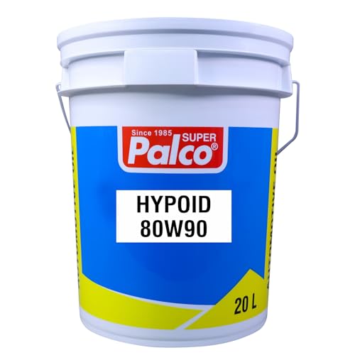 Image of PALCO Hypoid 80W90 Heavy Duty Gear Oil 20 Litre (Pack of 1), API GL-5 Gear Oil for Car and Commercial Vehicles, Manual Gearbox & Axles, High Load Protection & Smooth Shifting