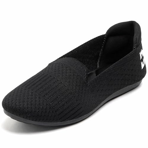 Image of DOCTOR HEALTH SUPER SOFT Women Lightweight Knit Slip-On Runnig Shoes | Breathable Walking Sneakers | Comfortable Casual Loafers Anti-Slip Everyday Wear Shoes for Indoor Outdoor