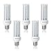 Produktbild Aigostar Led Lampe E27 15W Kaltweiß Leuchtmittel Mais Glühbirnen 6500K 1510 Lumen Groß Abstrahlwinkel 360° Glühlampe T3 4U 5 Stück