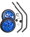 Side Supporter Wheel Set for Adults | 24 Inch Heavy-Duty Support Wheels | Fits 24x1.75/1.95/2.35/2.40 Tyres | Training Stability Wheels for Bicycle Beginners gallery image