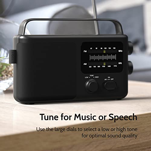 Radio portátil AM/FM i-box Tone con alarma y recepción clara miniatura 5