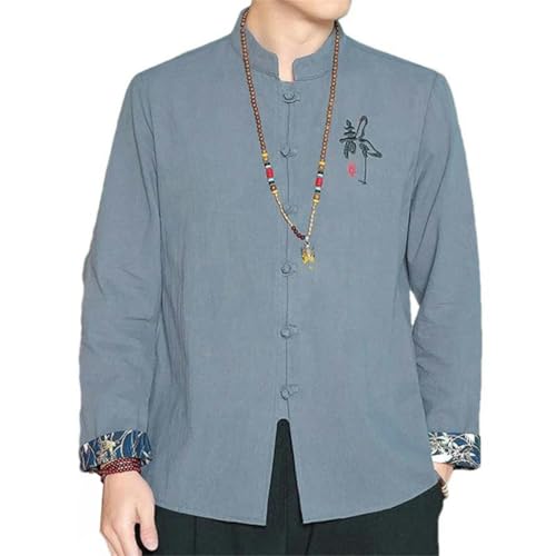 Chemise Tang en lin homme pour un retour aux sources zen et élégant