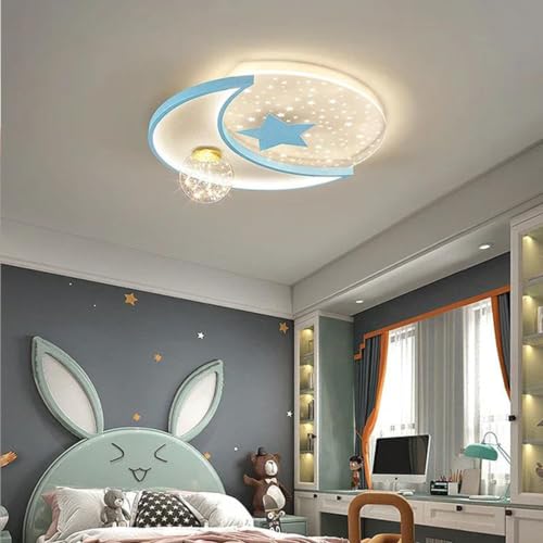 Lámpara regulable infantil con mando a distancia y luz LED suave para dormitorios 6