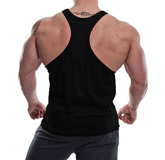 Image of THE BLAZZE Men's Cotton Sleeveless Tank Tops Gym Vest for Mens