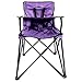 ciao! baby Portable High Chair for Travel, Fold Up High Chair with Tray, Purple