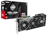 【Amazon.co.jp限定】ASRock 3年保証 グラフィックボードSteel legend Dark RX 9070 XT 16G AMD Radeon RX9070XT 搭載 RX9070XT SLD 16G/AX 長期保証モデル