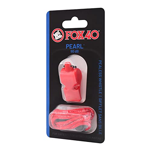 Image of Fox 40 Pearl Safety Whistle (Red)