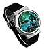 Produktbild Smartwatches,Touchscreen LED Uhr LOL Hecarim Spiel Peripherie Wasserdicht Leuchtende Mode DIY Elektronische Uhr Silber Shell Black Belt