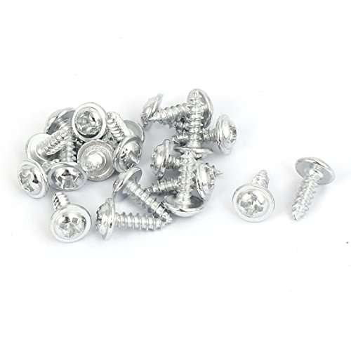 Image of uxcell 42mm x 16mm Wall Hanging Picture Photo Frame Hidden Hooks Silver Tone 10PCS