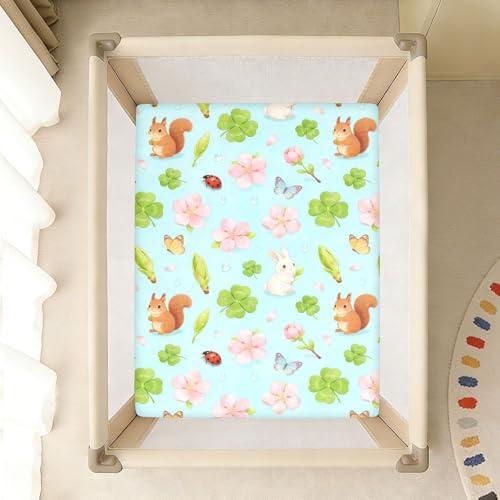 Parure de lit berceau coton doux extensible pour éviter les irritations - 8