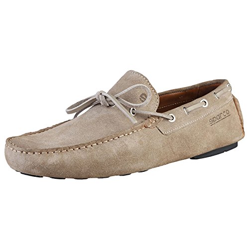 Sparco - Mocasines de Caucho Hombre, Beige (Begie), 41